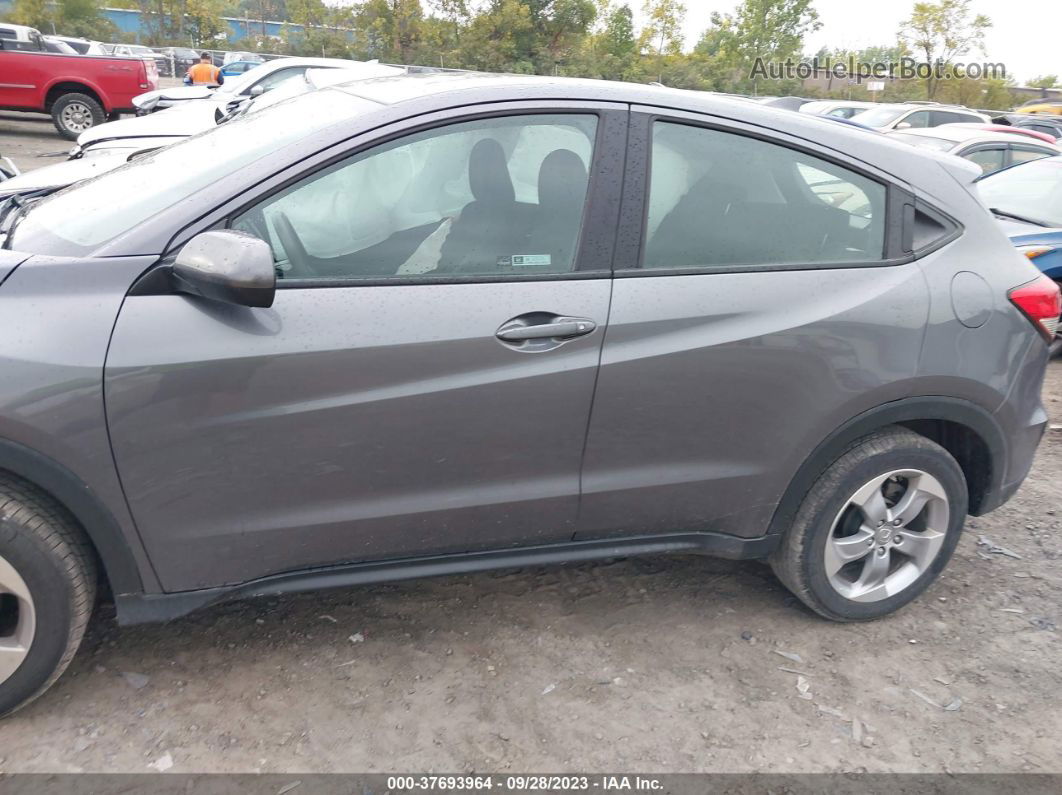 2019 Honda Hr-v Lx Gray vin: 3CZRU6H30KG724647