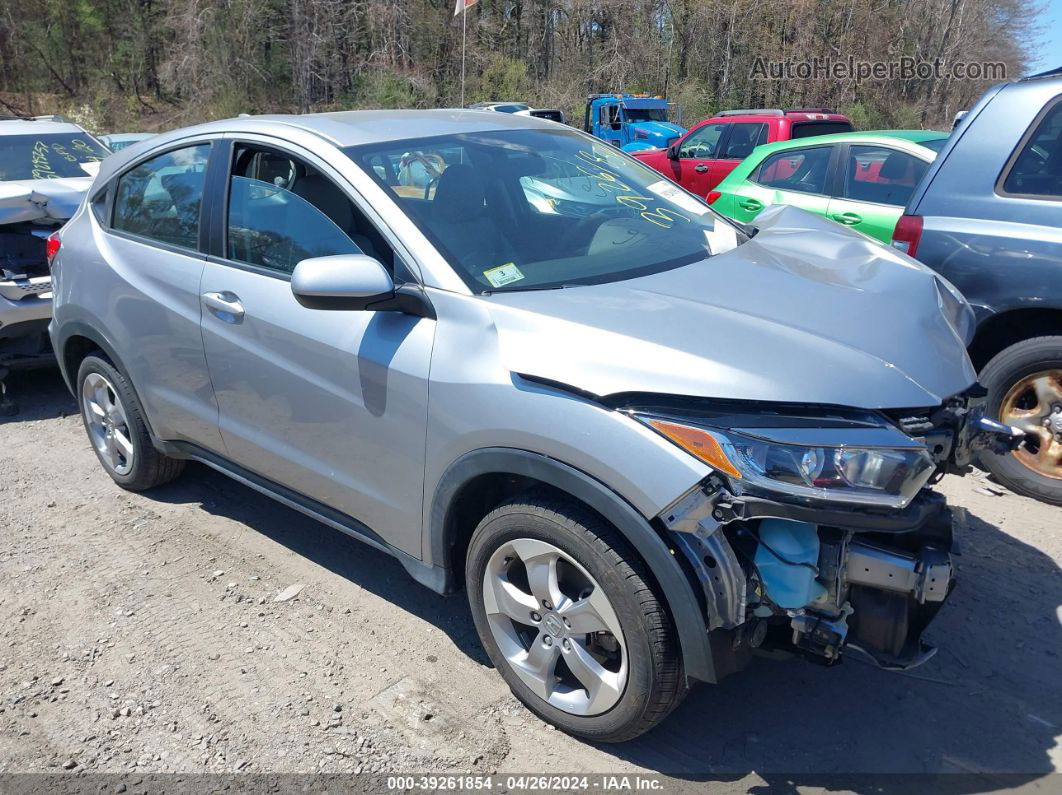 2019 Honda Hr-v Lx Silver vin: 3CZRU6H30KG732344