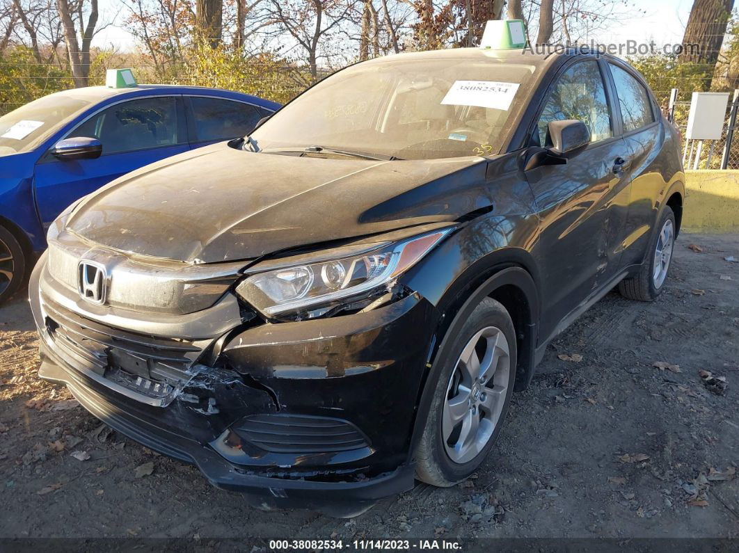 2021 Honda Hr-v Awd Lx Black vin: 3CZRU6H30MM711305