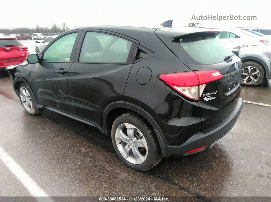 2021 Honda Hr-v Awd Lx Black vin: 3CZRU6H30MM711305