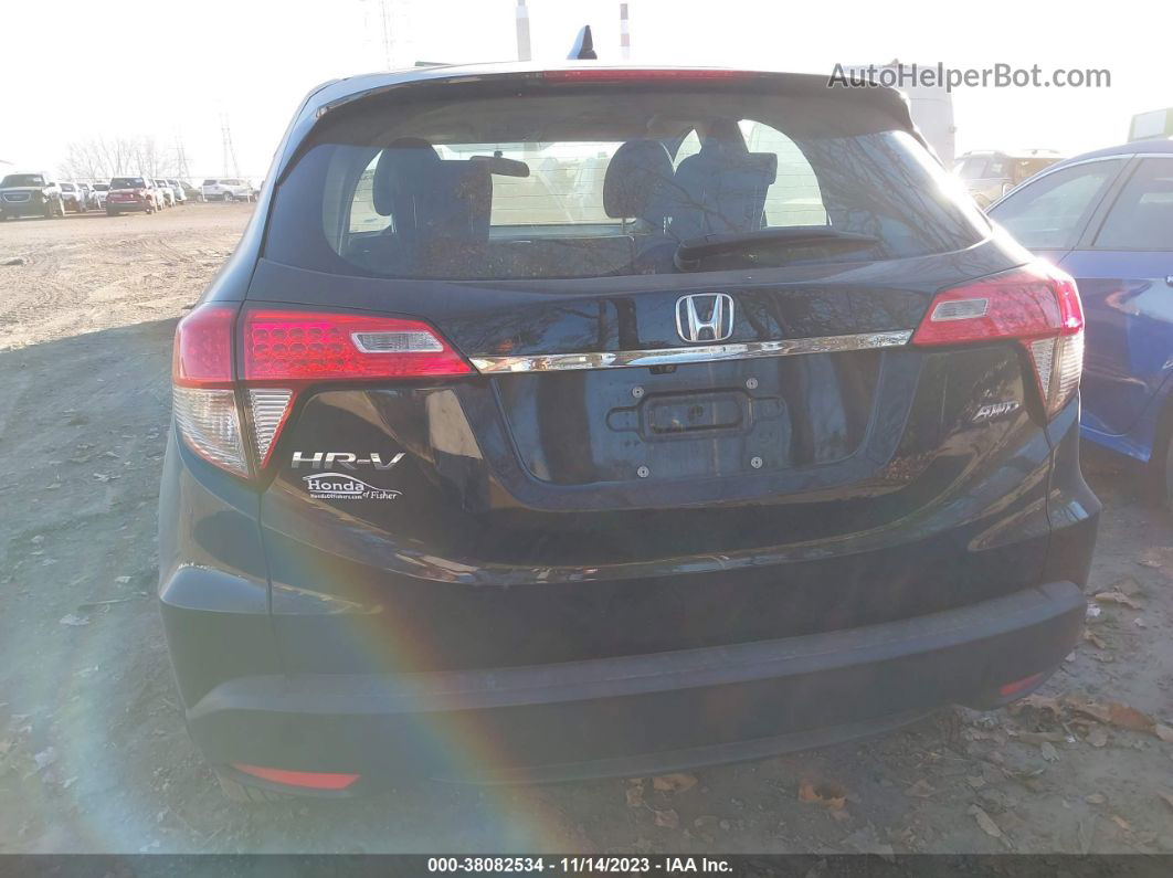 2021 Honda Hr-v Awd Lx Черный vin: 3CZRU6H30MM711305