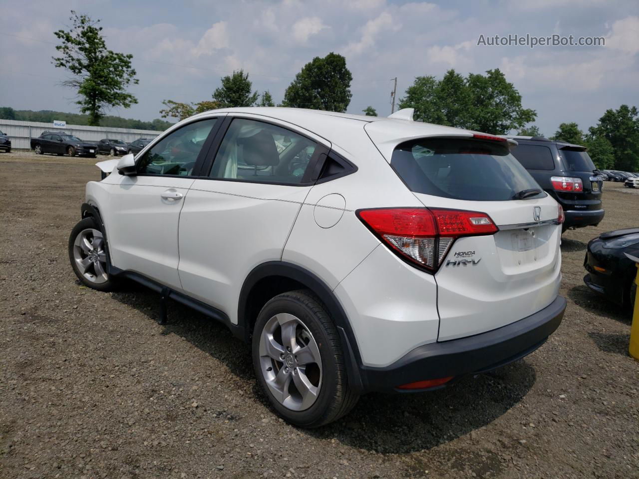 2021 Honda Hr-v Lx White vin: 3CZRU6H30MM719744