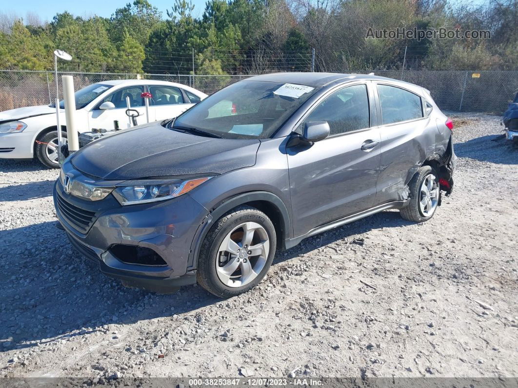 2021 Honda Hr-v Awd Lx Gray vin: 3CZRU6H30MM733451