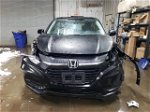 2018 Honda Hr-v Lx Black vin: 3CZRU6H31JG719357