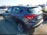 2018 Honda Hr-v Lx Gray vin: 3CZRU6H31JM710613