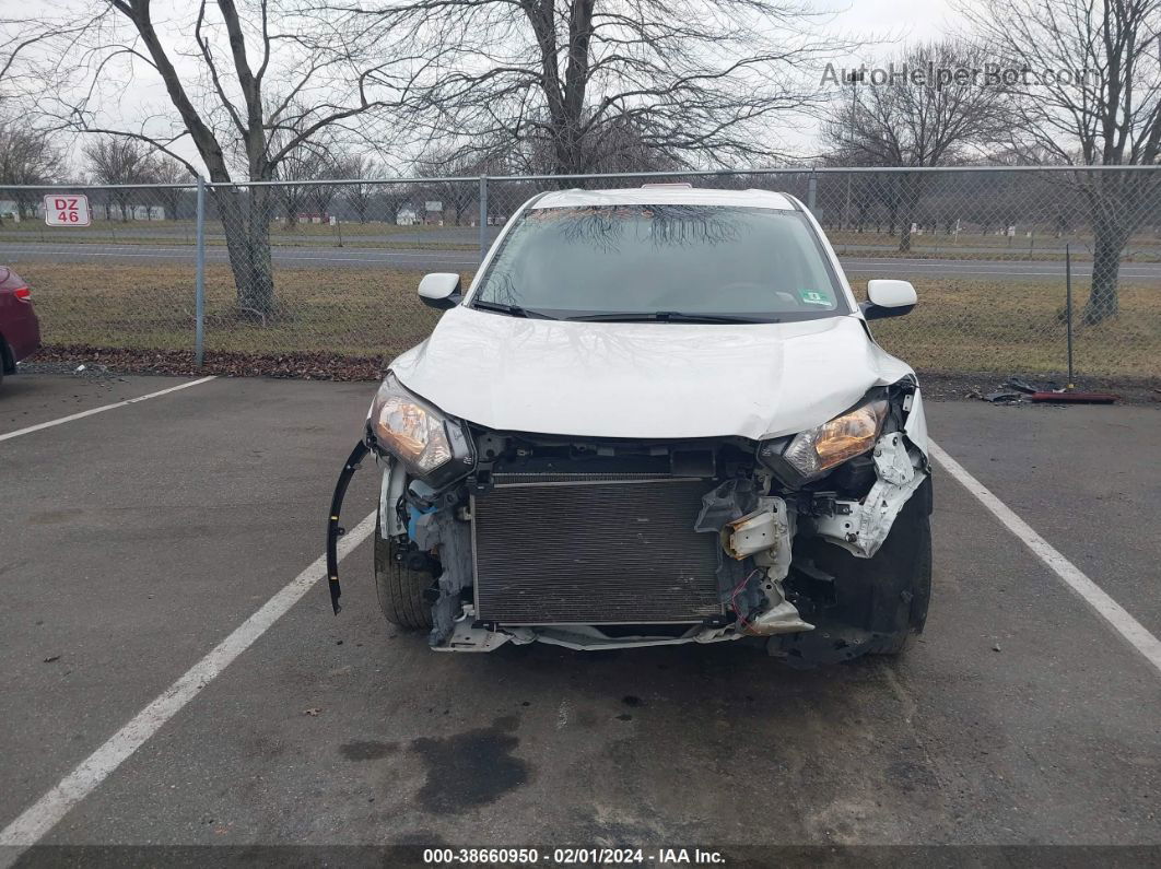 2018 Honda Hr-v Lx White vin: 3CZRU6H31JM713916