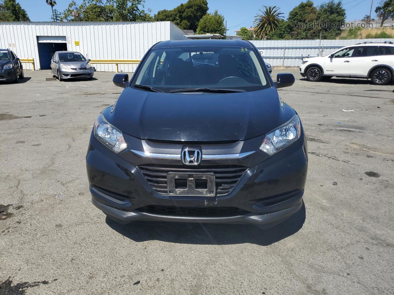 2018 Honda Hr-v Lx Black vin: 3CZRU6H31JM721014