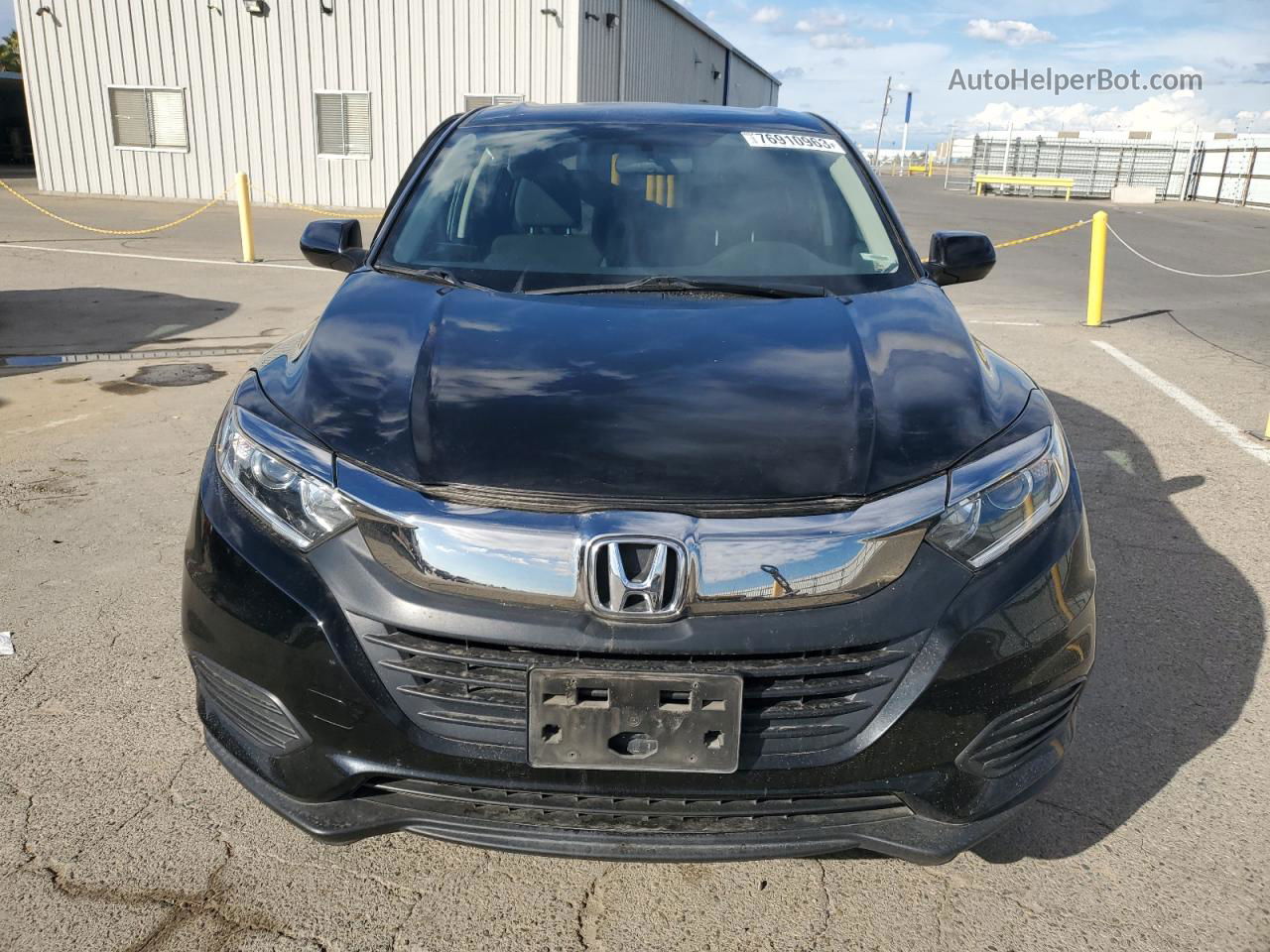 2019 Honda Hr-v Lx Black vin: 3CZRU6H31KG702222