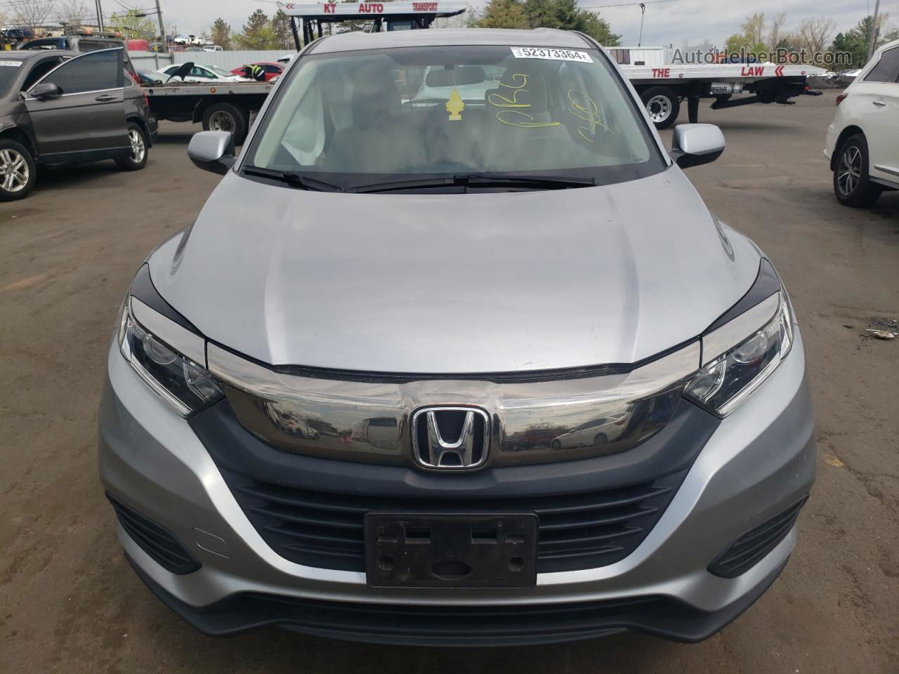 2019 Honda Hr-v Lx Silver vin: 3CZRU6H31KG705119