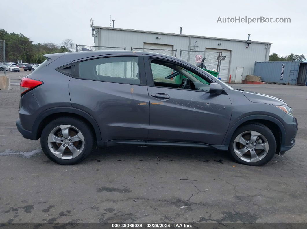 2019 Honda Hr-v Lx Gray vin: 3CZRU6H31KG709350