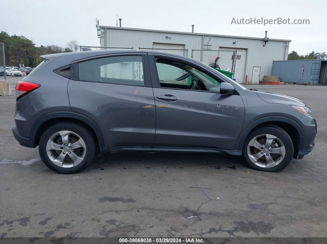 2019 Honda Hr-v Lx Gray vin: 3CZRU6H31KG709350