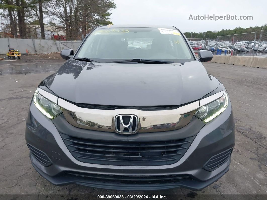 2019 Honda Hr-v Lx Gray vin: 3CZRU6H31KG709350