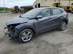 2021 Honda Hr-v Lx Gray vin: 3CZRU6H31MM705657