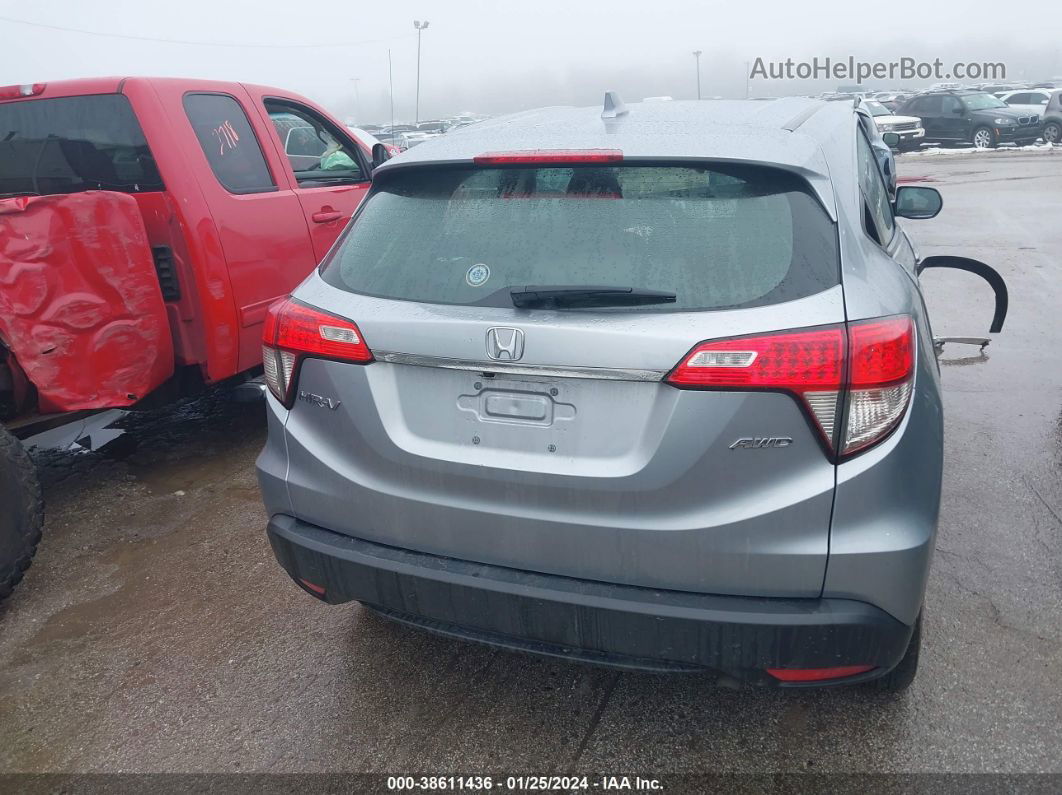 2021 Honda Hr-v Awd Lx Серебряный vin: 3CZRU6H31MM722927