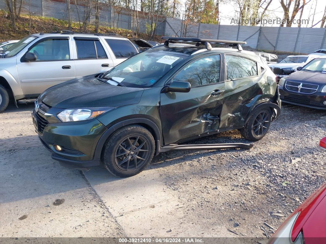 2018 Honda Hr-v Lx Green vin: 3CZRU6H32JG709145