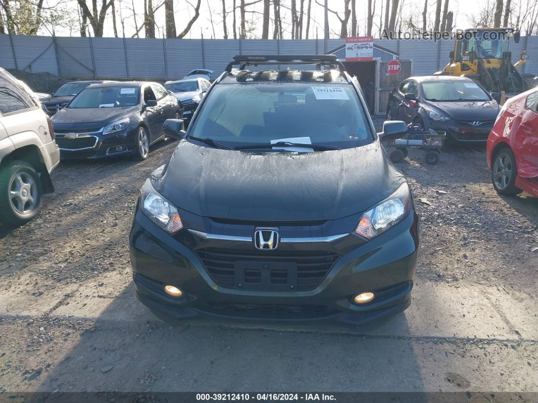 2018 Honda Hr-v Lx Green vin: 3CZRU6H32JG709145