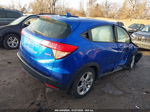 2018 Honda Hr-v Lx Blue vin: 3CZRU6H32JG712059