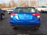 2018 Honda Hr-v Lx Blue vin: 3CZRU6H32JG712059