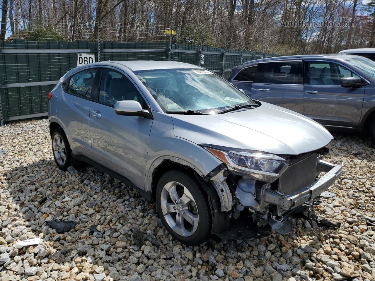 2019 Honda Hr-v Lx Silver vin: 3CZRU6H32KG727226