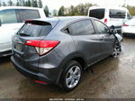 2019 Honda Hr-v Lx Gray vin: 3CZRU6H32KM743704