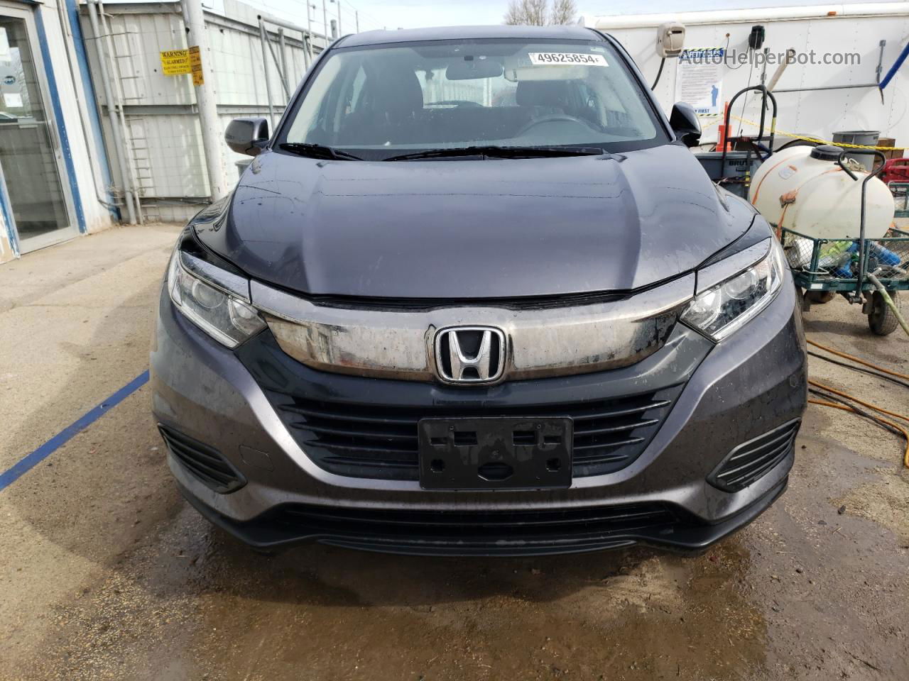 2021 Honda Hr-v Lx Серый vin: 3CZRU6H32MM741244