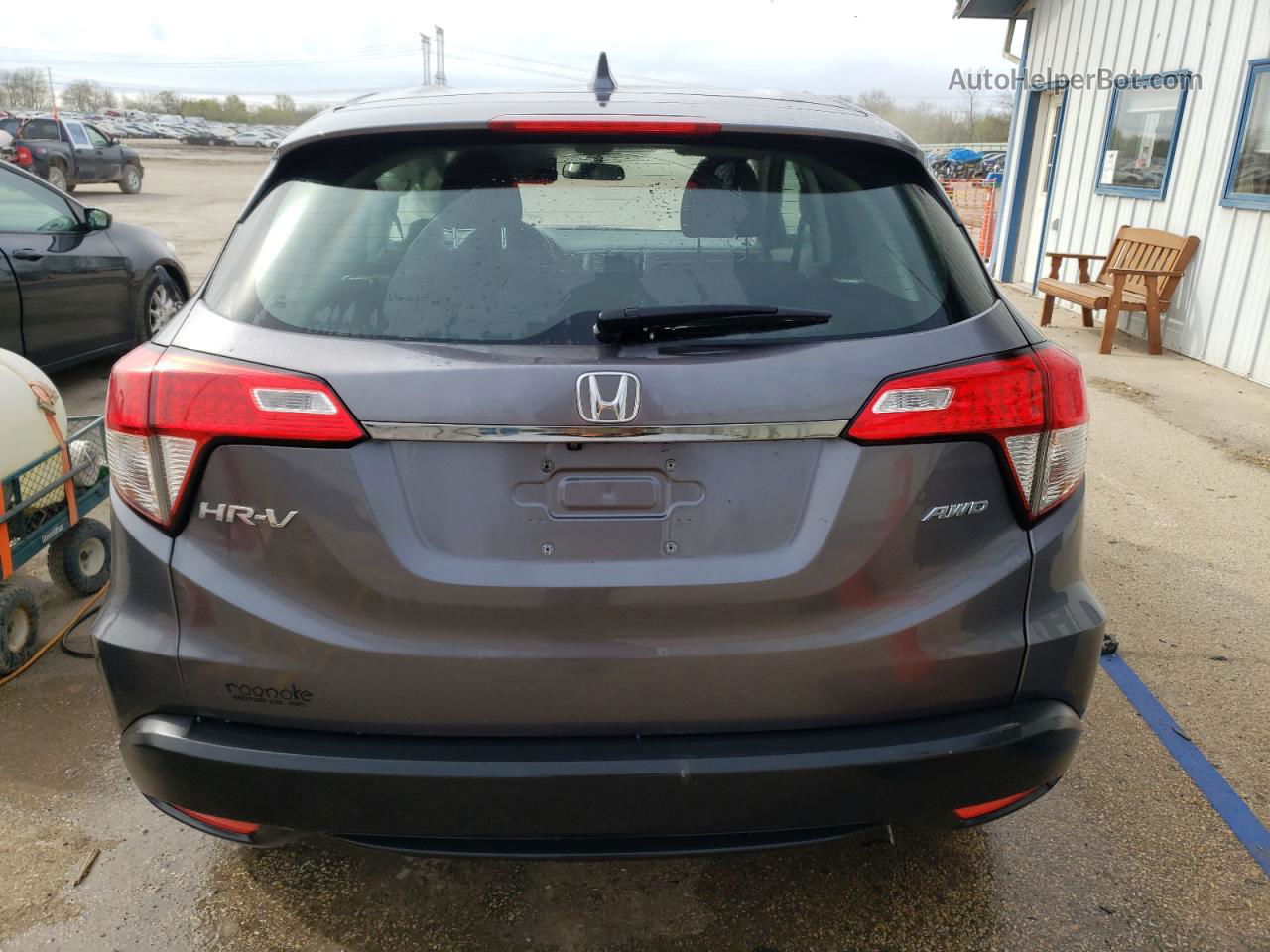 2021 Honda Hr-v Lx Серый vin: 3CZRU6H32MM741244