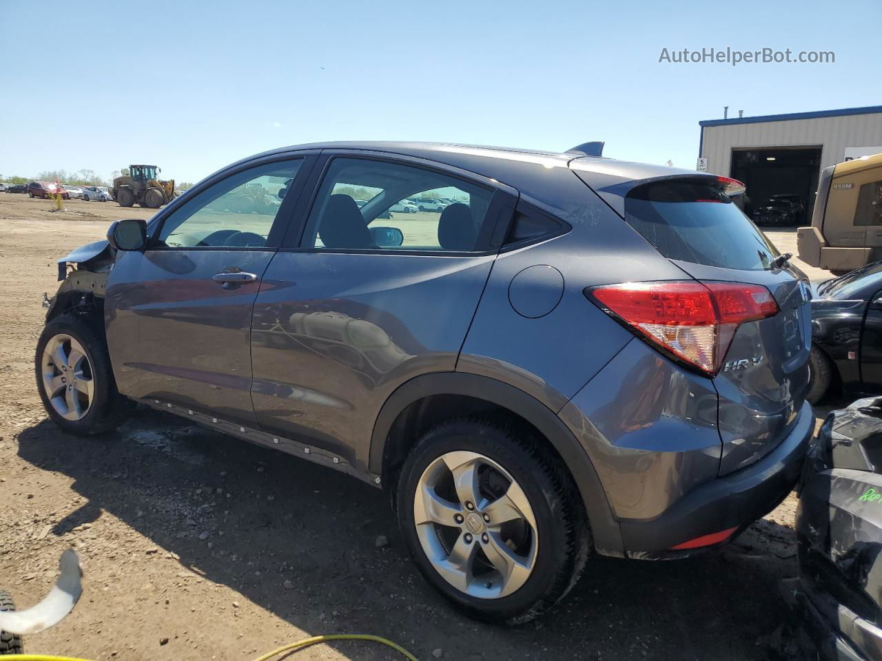 2016 Honda Hr-v Lx Gray vin: 3CZRU6H33GM759711