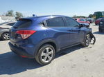 2017 Honda Hr-v Lx Blue vin: 3CZRU6H33HG708791