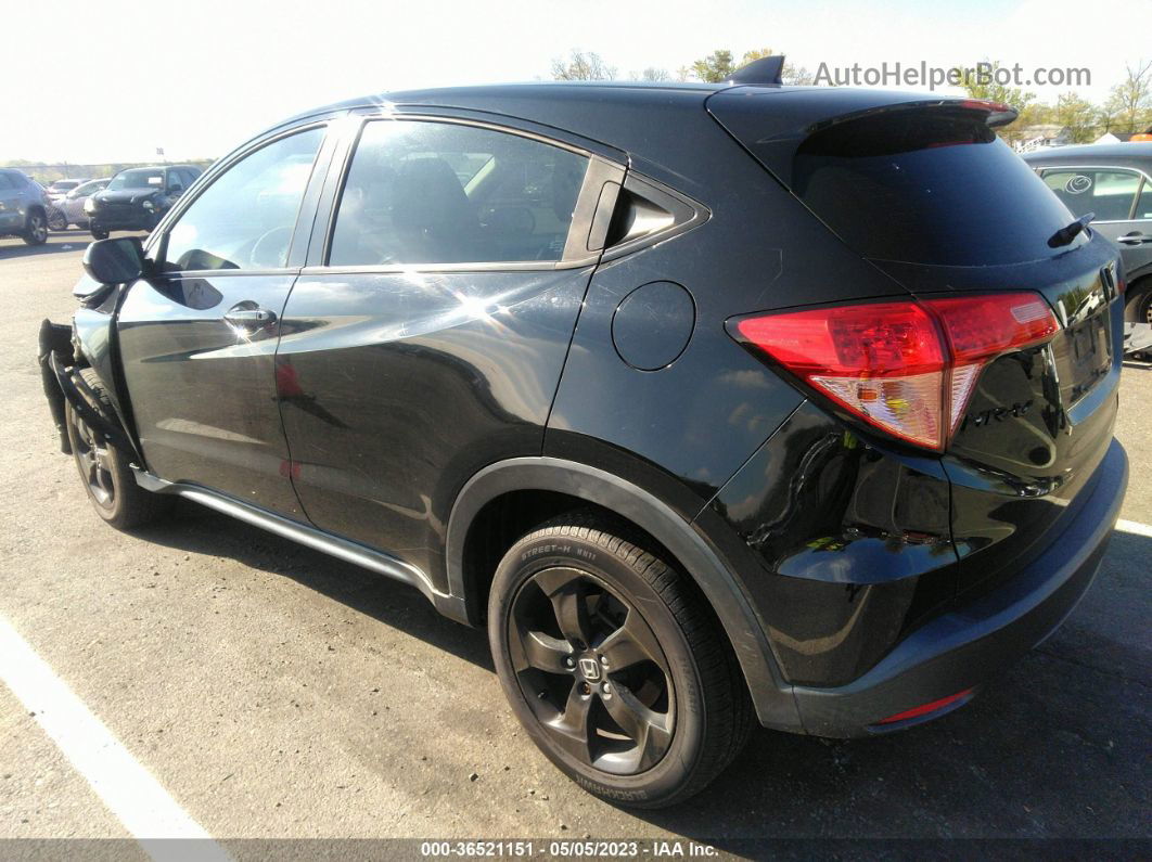 2017 Honda Hr-v Lx Black vin: 3CZRU6H33HM709795