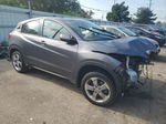 2018 Honda Hr-v Lx Gray vin: 3CZRU6H33JG703421