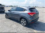 2018 Honda Hr-v Lx Gray vin: 3CZRU6H33JG705346