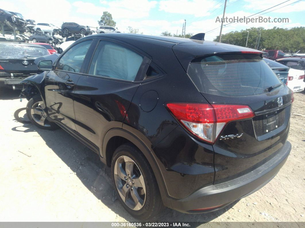 2019 Honda Hr-v Lx Black vin: 3CZRU6H33KG727509