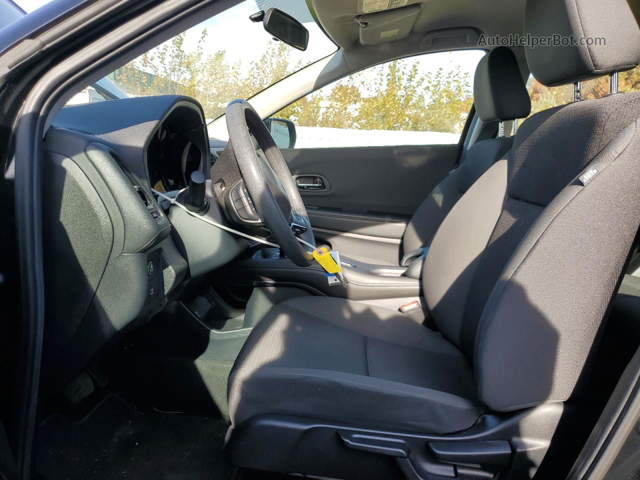 2019 Honda Hr-v Lx Black vin: 3CZRU6H33KG734489