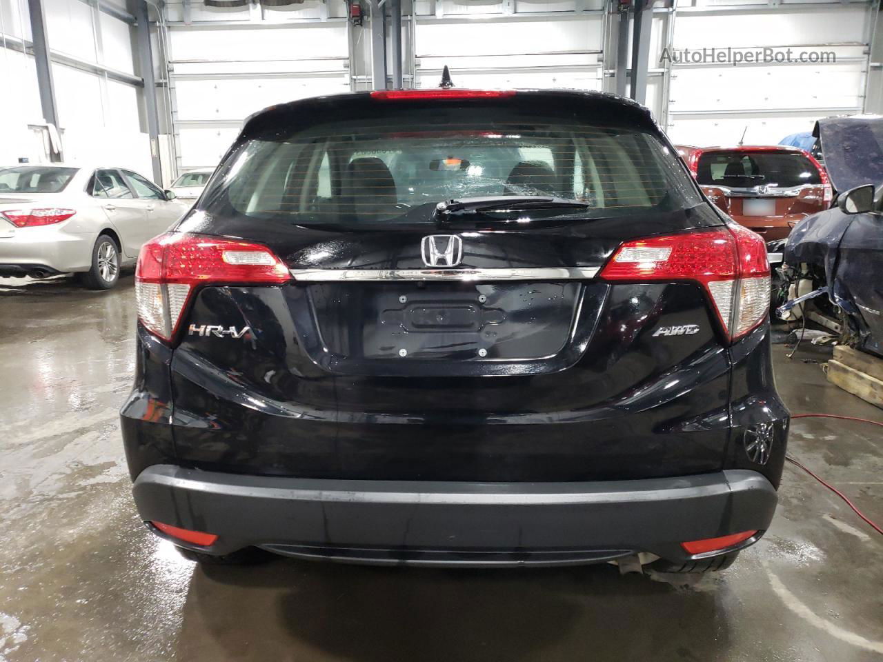 2019 Honda Hr-v Lx Черный vin: 3CZRU6H33KM731917