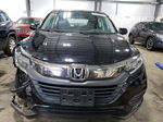 2019 Honda Hr-v Lx Black vin: 3CZRU6H33KM731917