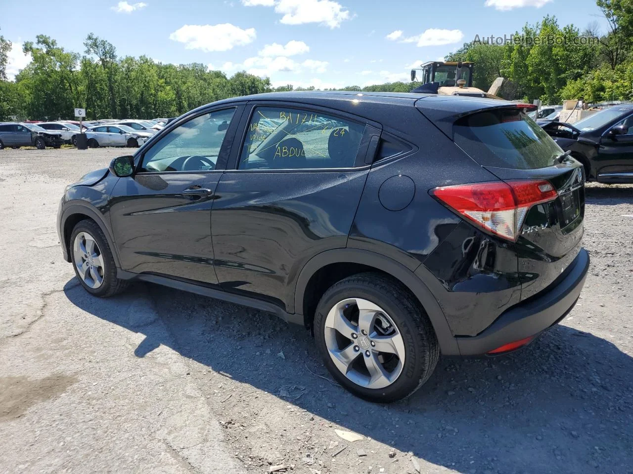 2021 Honda Hr-v Lx Black vin: 3CZRU6H33MM716157