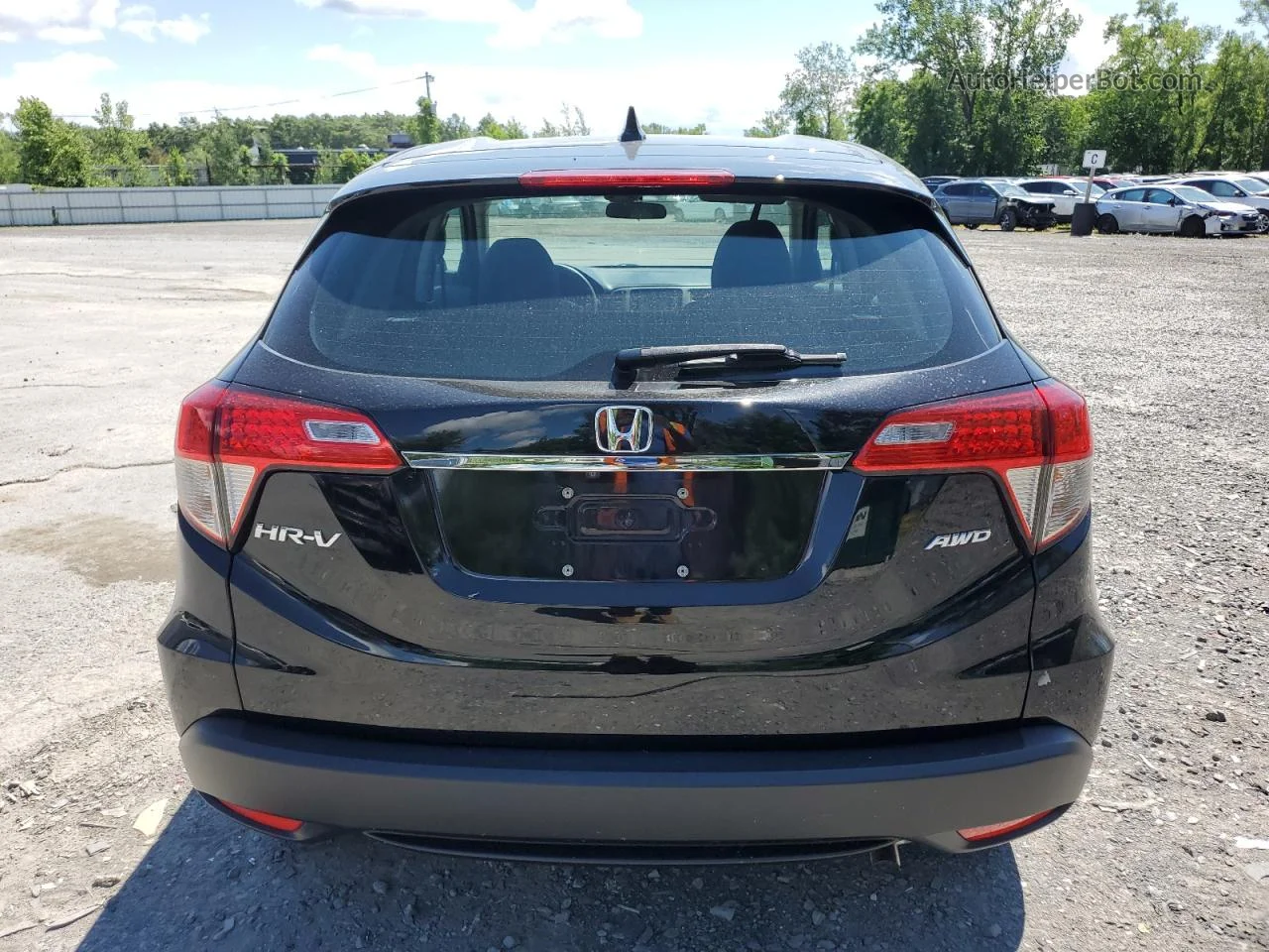 2021 Honda Hr-v Lx Black vin: 3CZRU6H33MM716157