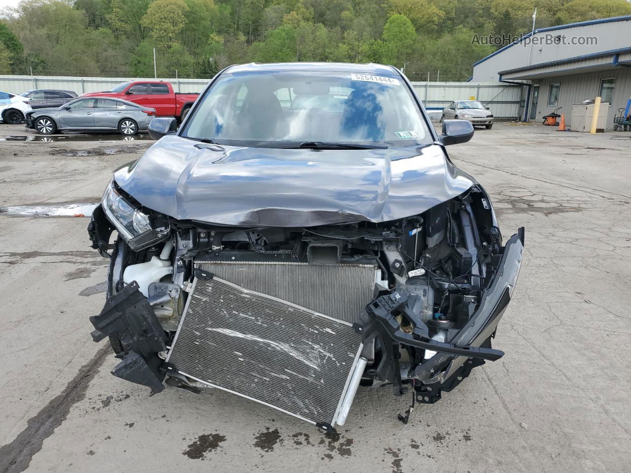 2021 Honda Hr-v Lx Gray vin: 3CZRU6H33MM716255