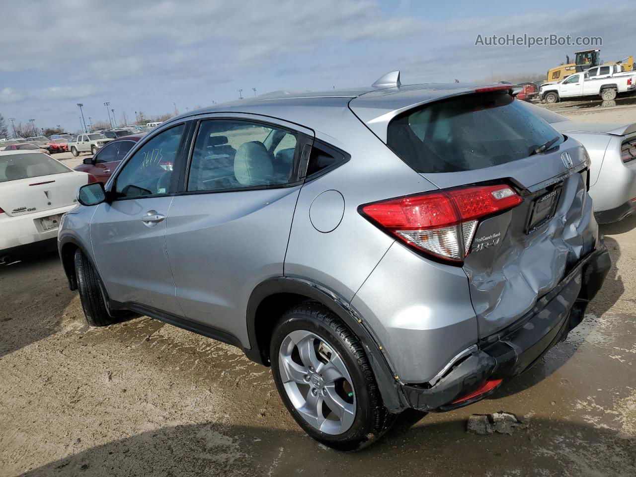 2021 Honda Hr-v Lx Silver vin: 3CZRU6H33MM722458