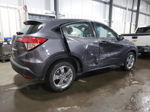 2021 Honda Hr-v Lx Gray vin: 3CZRU6H33MM741222