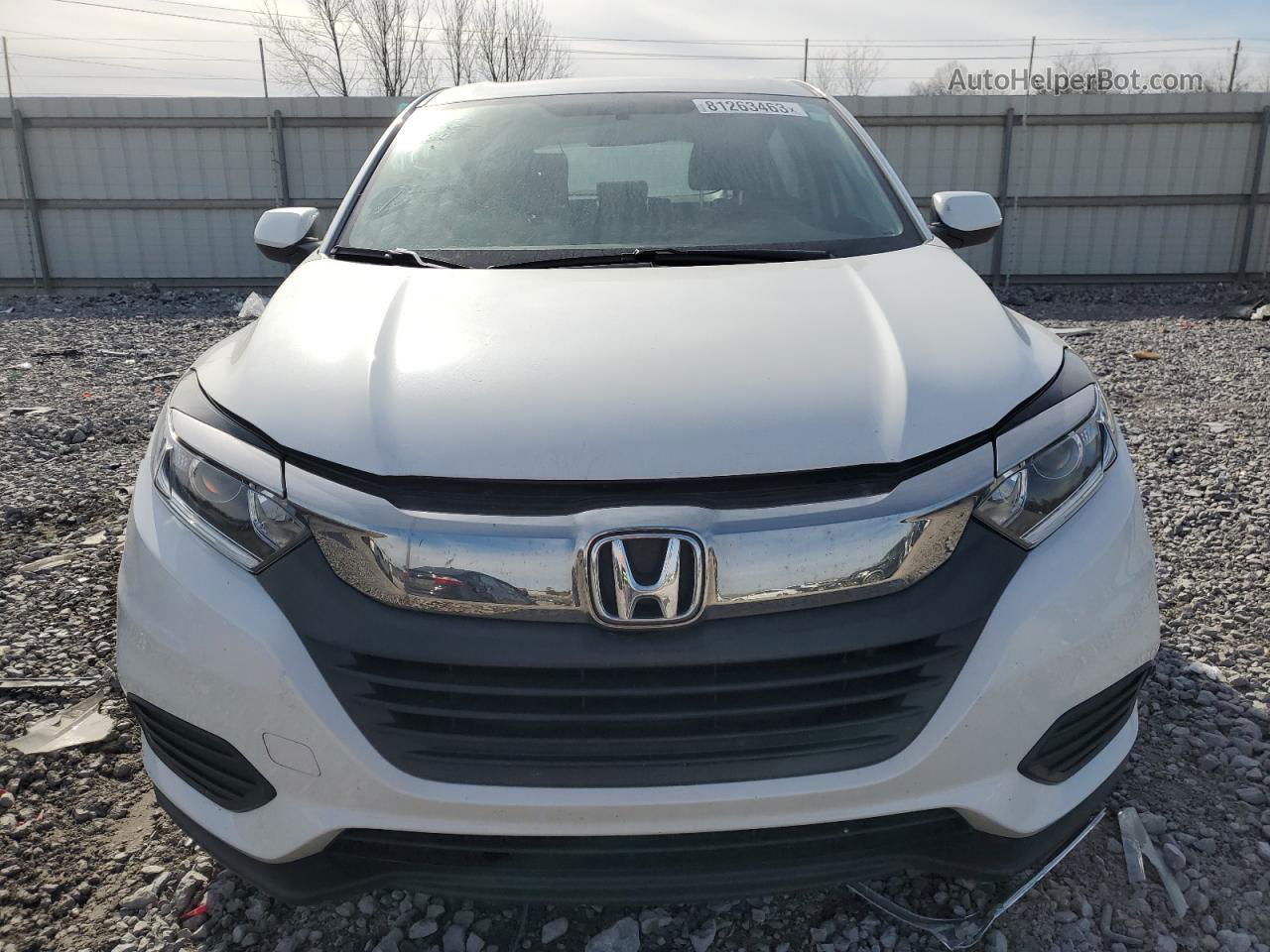 2021 Honda Hr-v Lx White vin: 3CZRU6H33MM756870