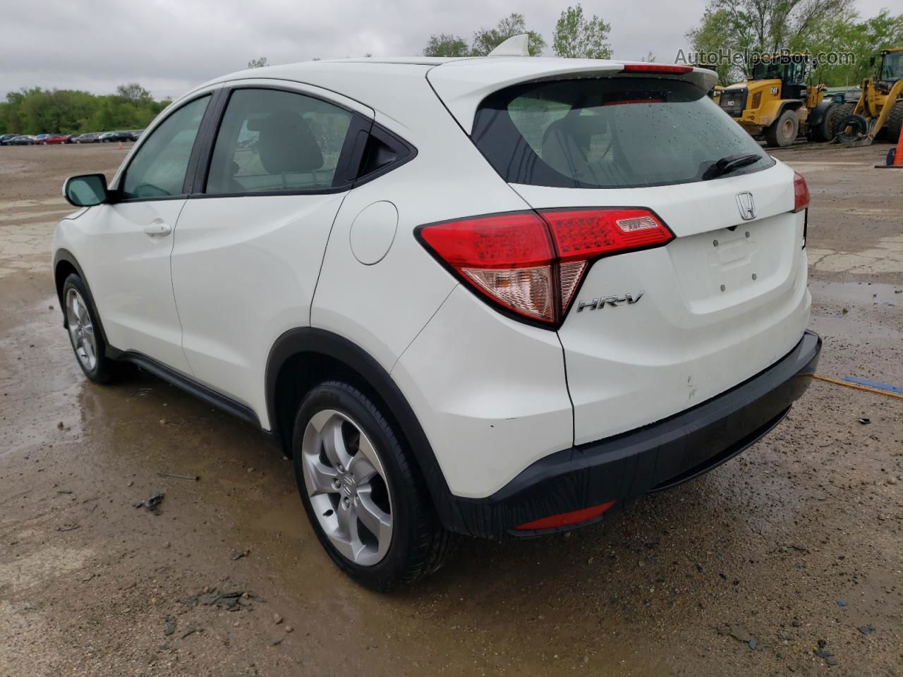 2016 Honda Hr-v Lx White vin: 3CZRU6H34GM770863