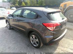 2018 Honda Hr-v Lx Gray vin: 3CZRU6H34JG721197