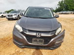 2018 Honda Hr-v Lx Gray vin: 3CZRU6H34JG722317