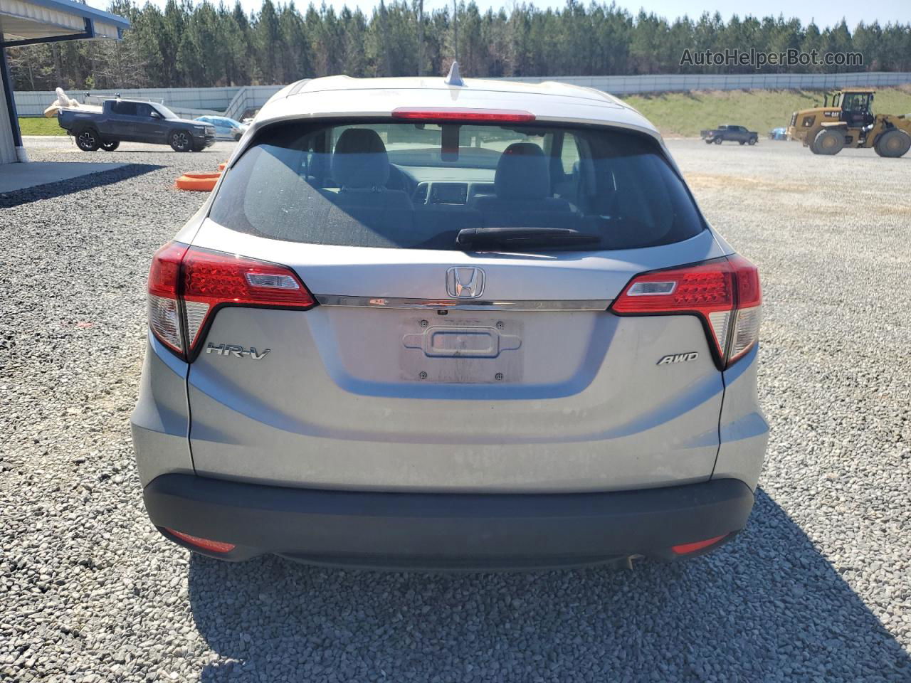 2019 Honda Hr-v Lx Silver vin: 3CZRU6H34KG713635