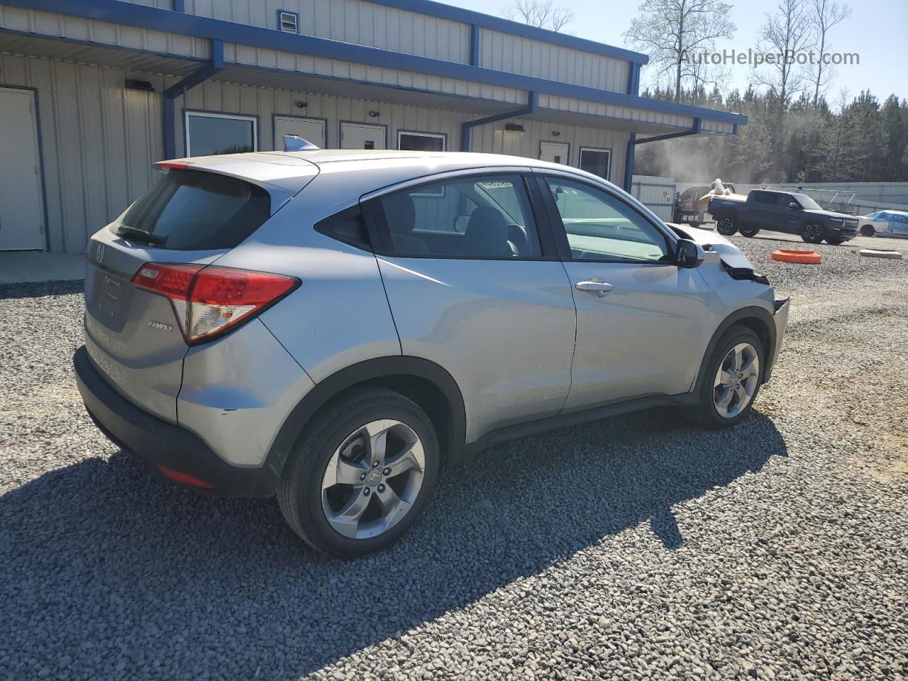 2019 Honda Hr-v Lx Silver vin: 3CZRU6H34KG713635