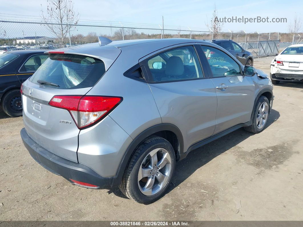 2019 Honda Hr-v Lx Silver vin: 3CZRU6H34KG714302