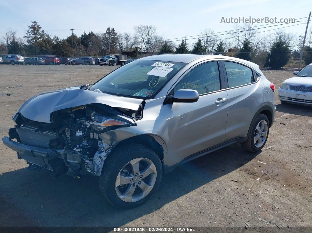 2019 Honda Hr-v Lx Серебряный vin: 3CZRU6H34KG714302