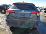 2019 Honda Hr-v Lx Gray vin: 3CZRU6H34KG730466