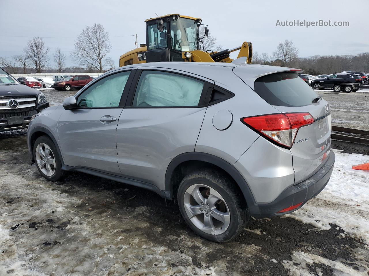 2019 Honda Hr-v Lx Silver vin: 3CZRU6H34KG732248